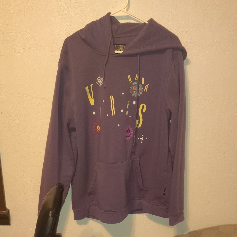 Brooklyn Cloth Purple Oversized Long Sleeve Sweatshirt